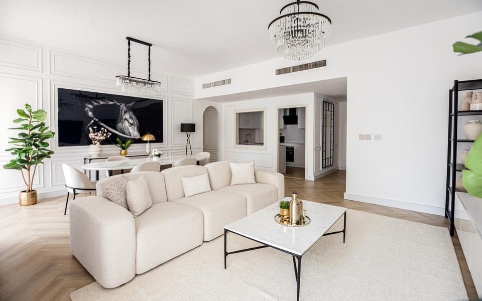 Spacious and luxurious 1 bed with amazing marina view!Rimal ! Apartment in Dubai