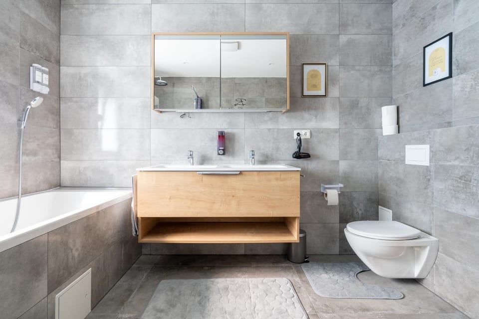 Shower, Toilet, Bathroom, Bath, towels