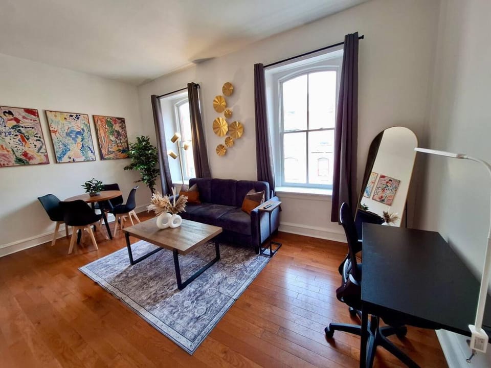 Brand New Center City 1BR with King Bed and Fast WiFi Apartment in Philadelphia
