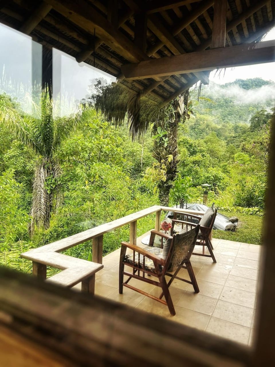 Natural landscape, Balcony/Terrace, Garden view, Mountain view