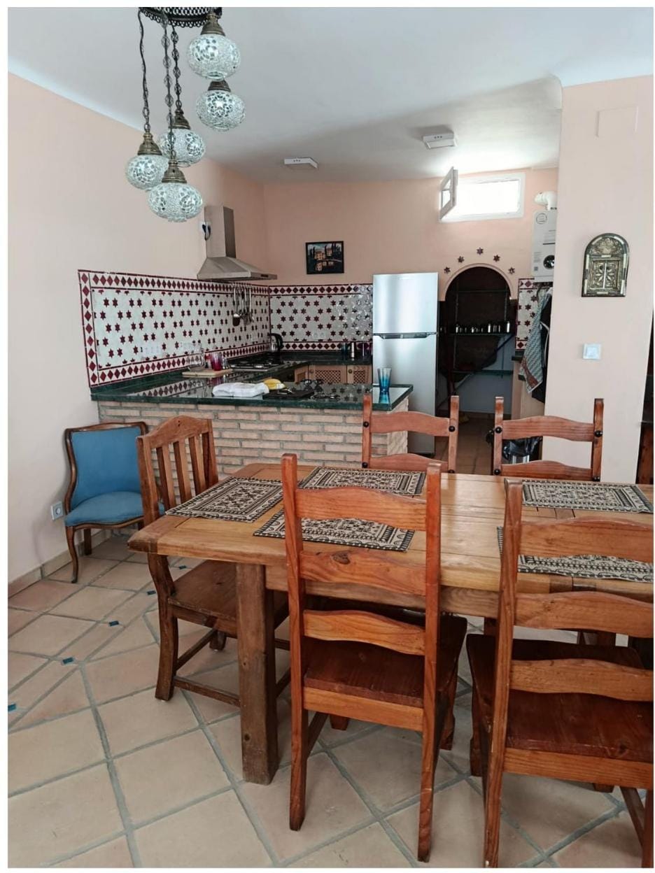 Moorish flair in center of town House in Órgiva