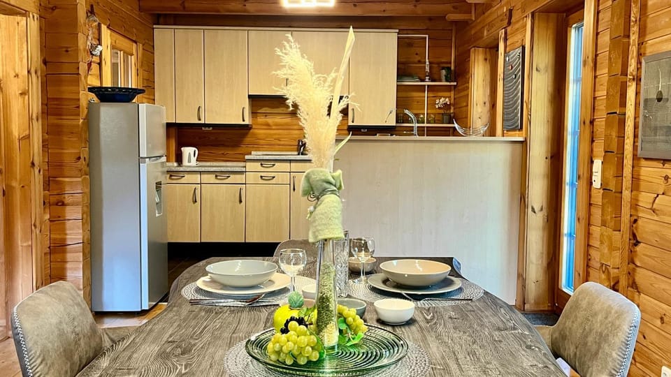 Kitchen or kitchenette, Dining area, stove