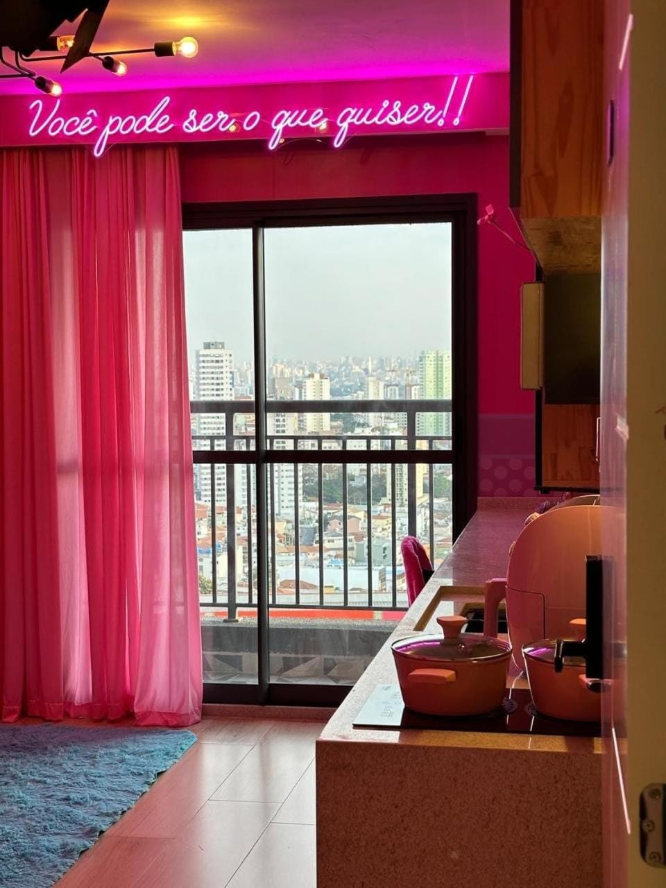 Pink Room Unique Experience in São Paulo Apartment in Sao Paulo City