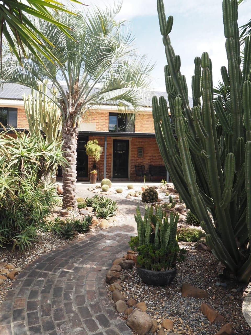 Property building, Garden