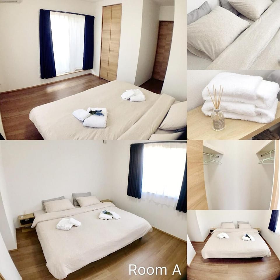 ZZOKIAI藍魚 2 mins walk to the beach! Upscale villa area 15 mins from airport! Parking, dryer, baby cots are all available Villa in Okinawa Prefecture