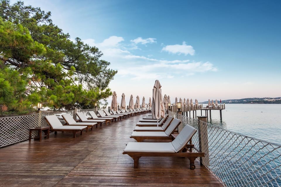 View (from property/room), Beach, Sea view, sunbed