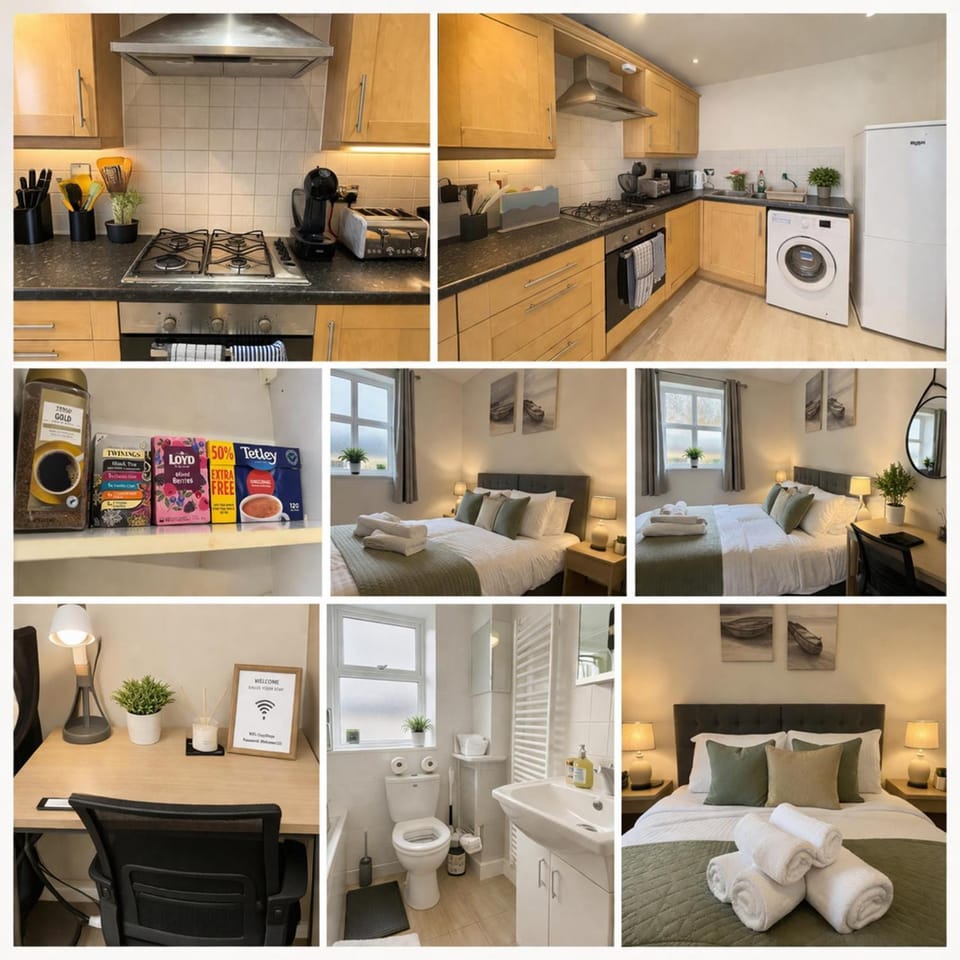 Sleeps8-FamilyFriendly-FreeParking-30MinToHeathrow House in Reading