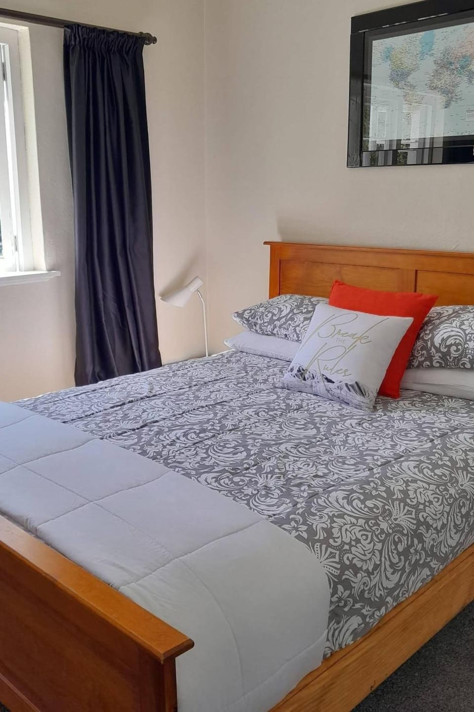 Bed, Decorative detail, Bedroom