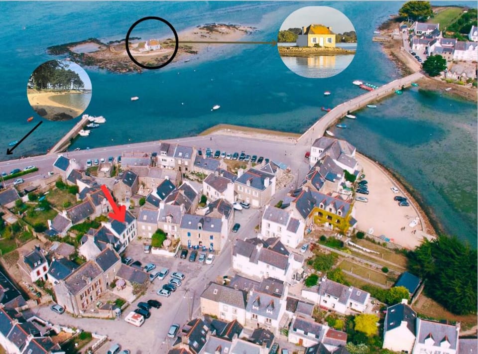 Bird's eye view, Sea view
