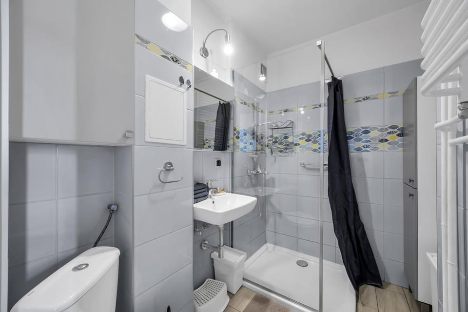 Shower, Toilet, Bathroom, towels