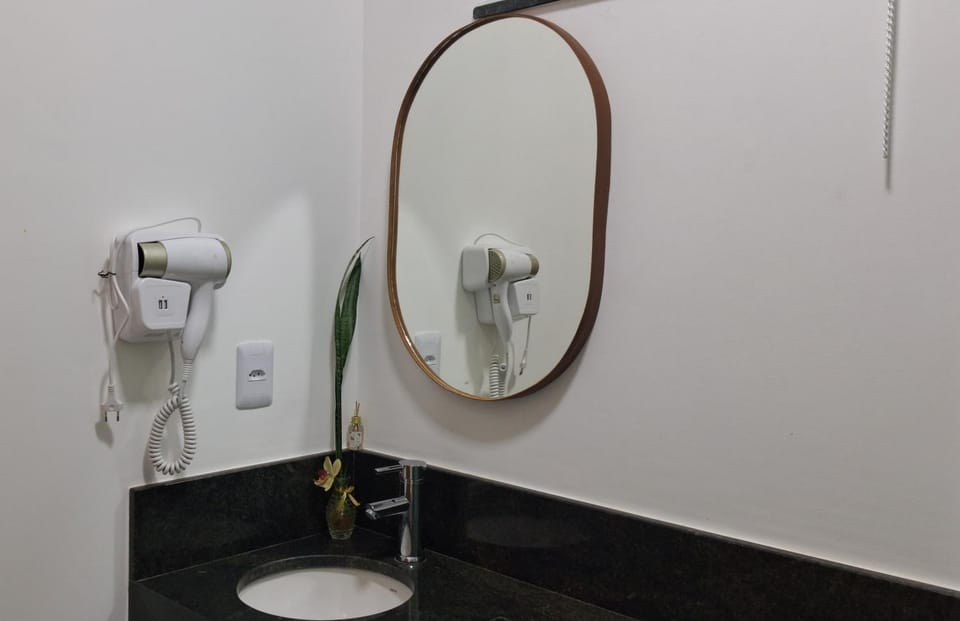Bathroom, hair dryier