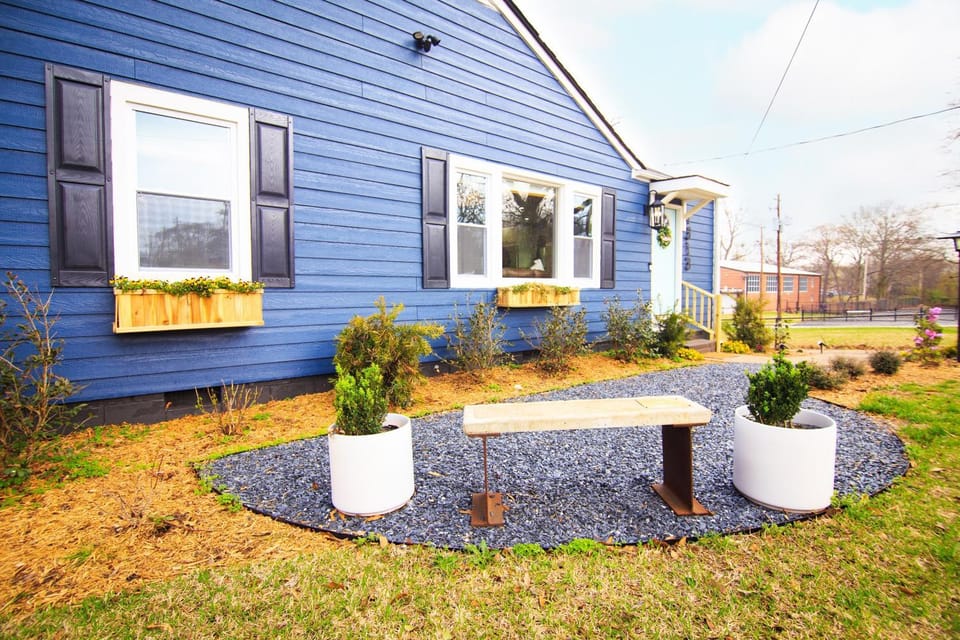 Property building, Day, Garden view