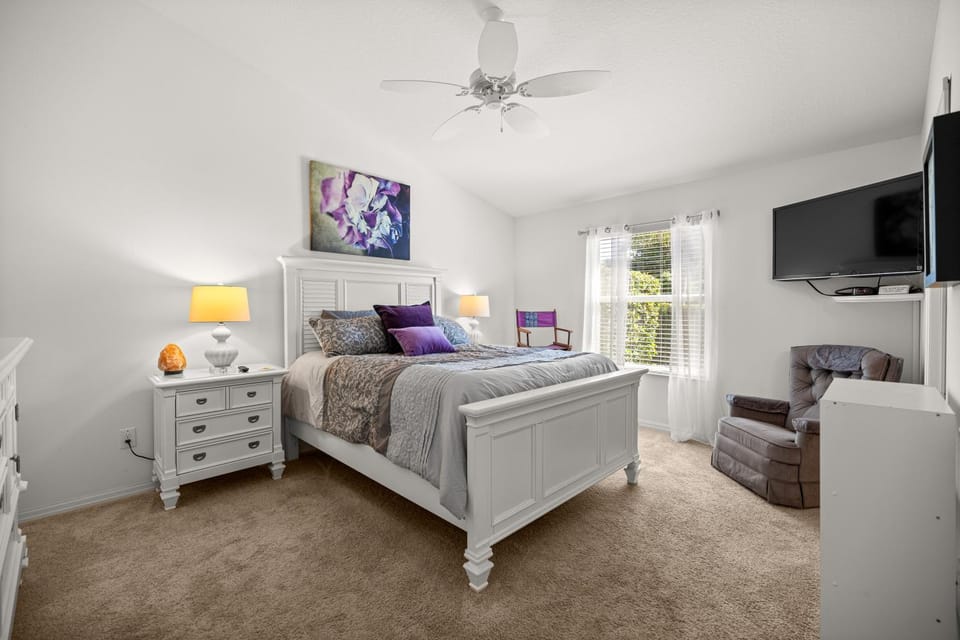 Sunnyside Escape in The Villages With Golf Cart & BBQ House in The Villages