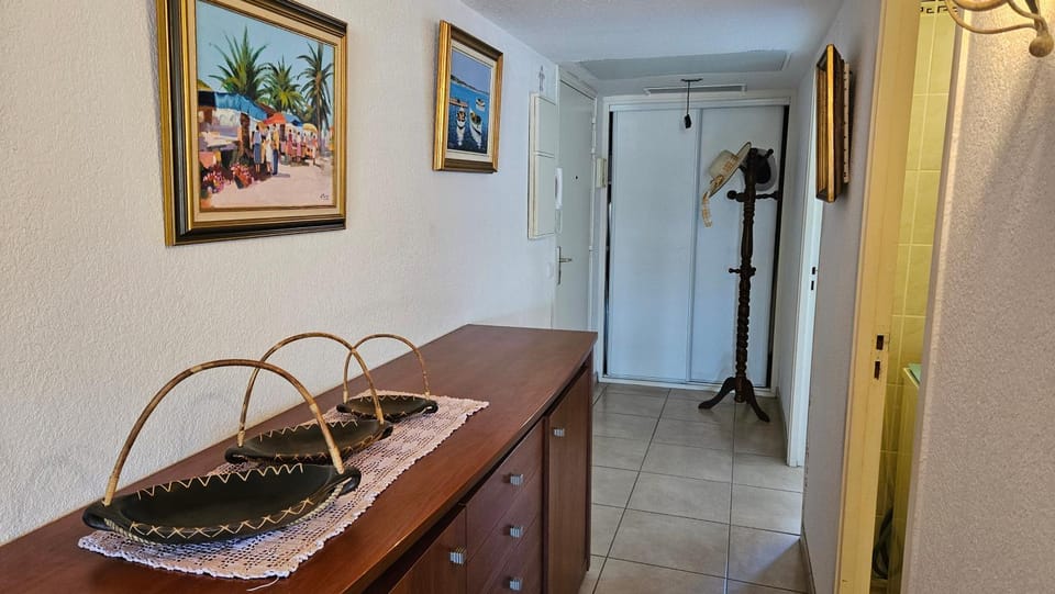 PALMERAIE 317-1 chambre - climatisation-plage et commerces à pieds Apartment in Sari-Solenzara