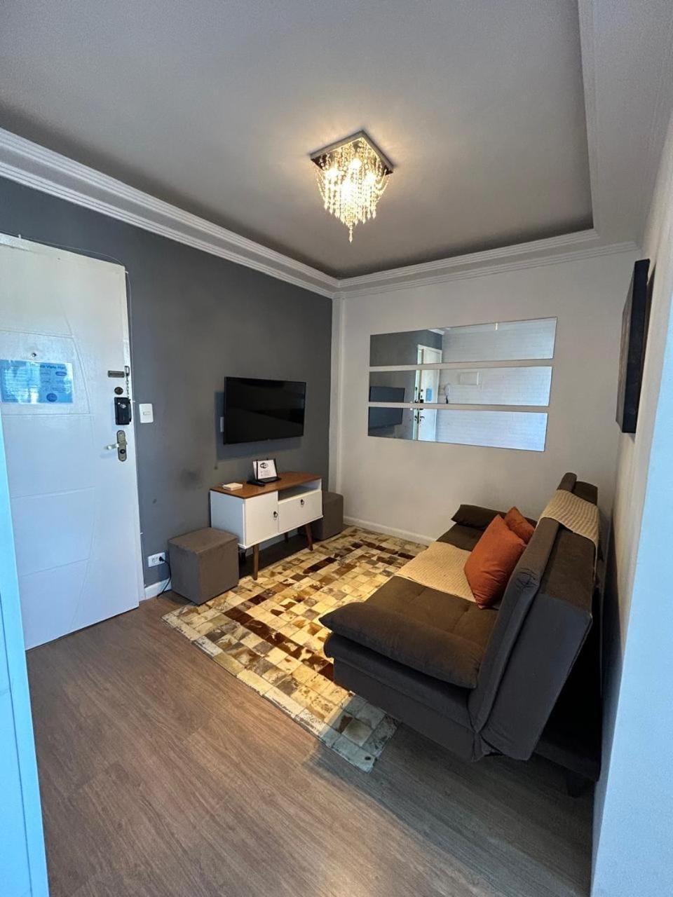 Kitnet Vista Mar em São Vicente - Charme e Conforto Apartment in Santos