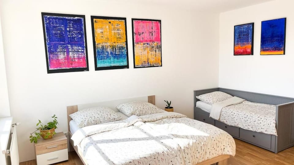 ART room with beautiful views Apartment in South Bohemian Region