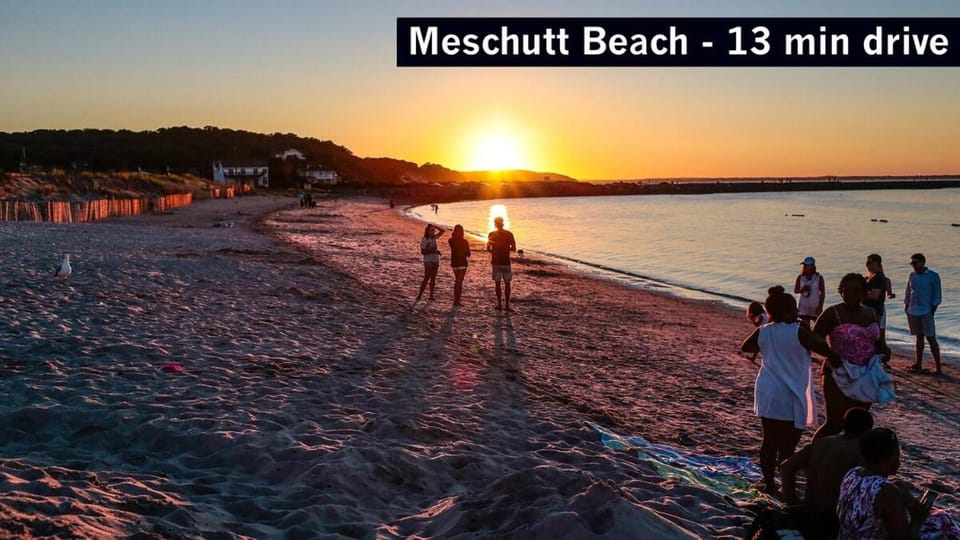 Nearby landmark, People, Natural landscape, Beach, Sunset