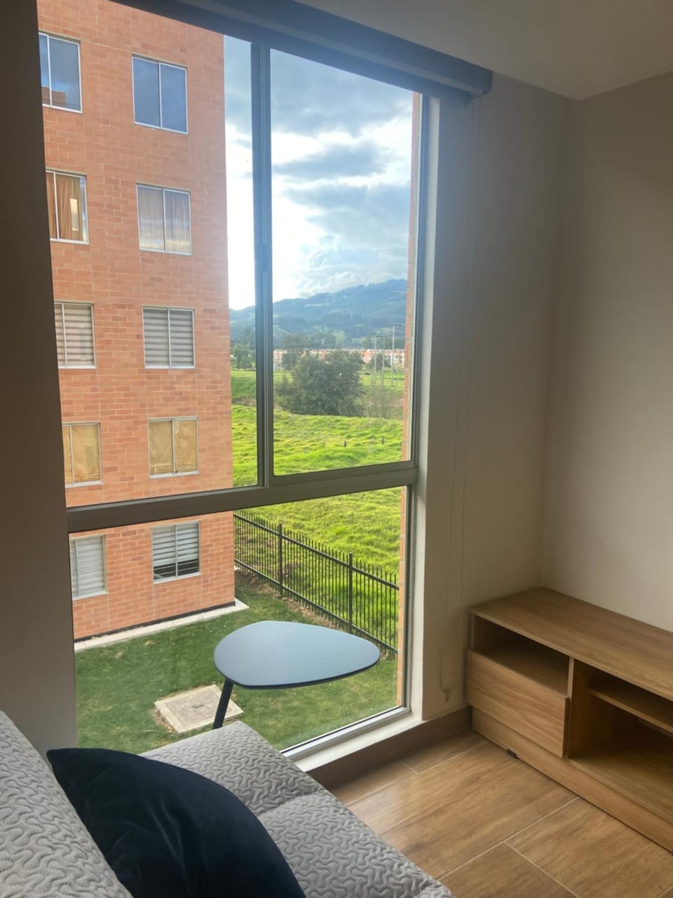 Natural landscape, Living room, Mountain view
