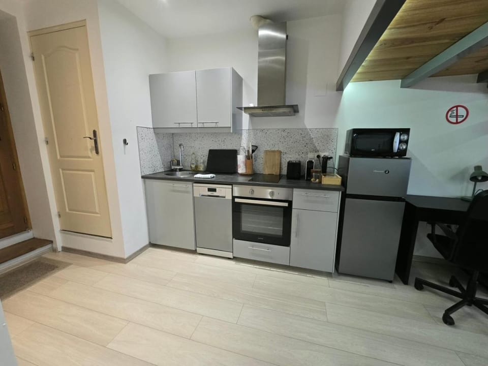 Kitchen or kitchenette, kitchen