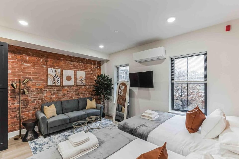 Stylish Studio Sleeps Four - 10 mins to DT (B) Apartment in Philadelphia