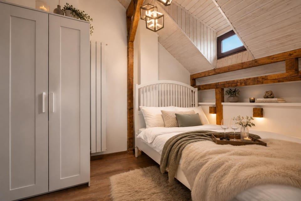 Bed, Bedroom