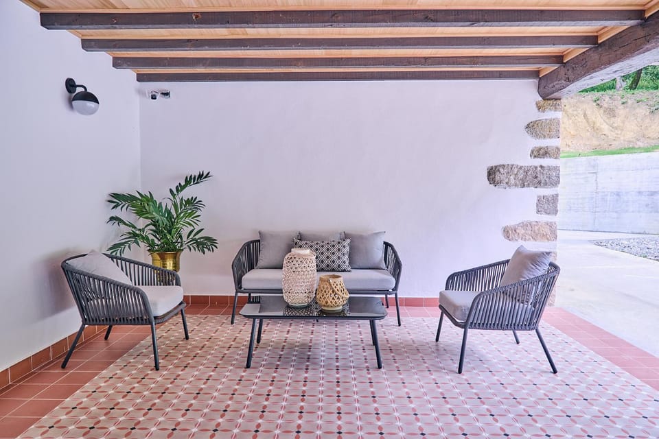 Patio, Lobby or reception