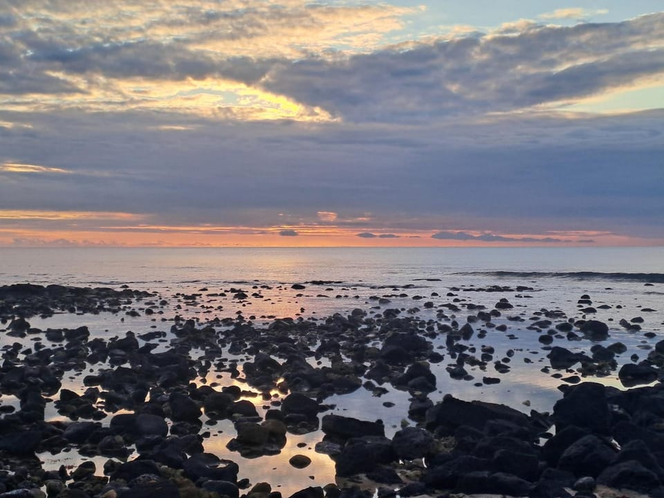 Sea view, Sunset