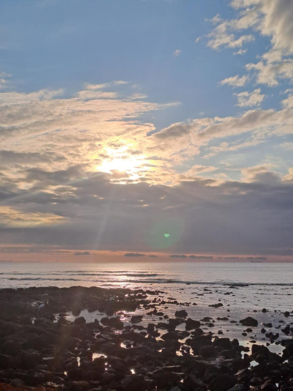 Sea view, Sunset