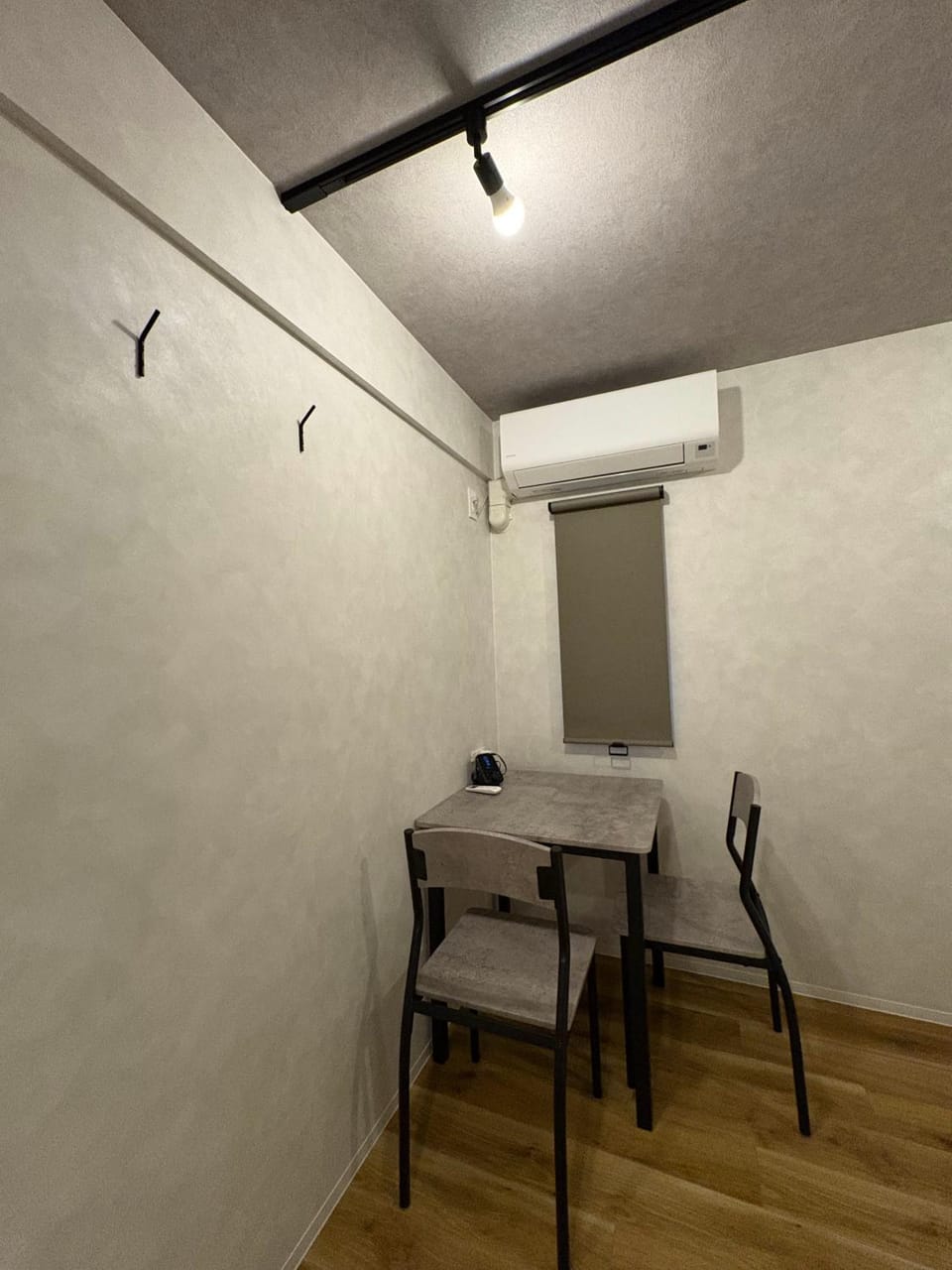 Dining area, air conditioner