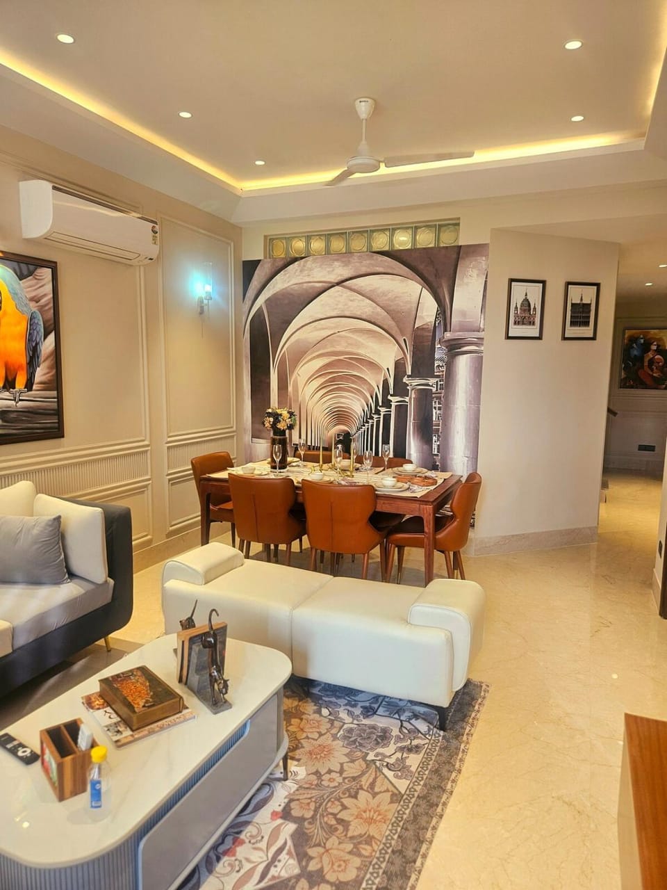 Blissful 3BHK Golf Course Rd by Micasso Homes, No Party Apartment in Gurugram