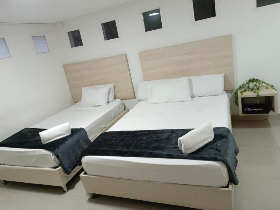 Bed, Photo of the whole room, towels