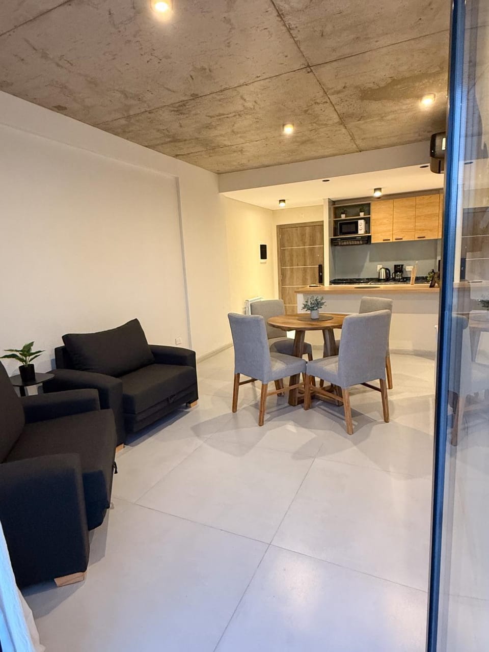 Living room, Seating area, Dining area