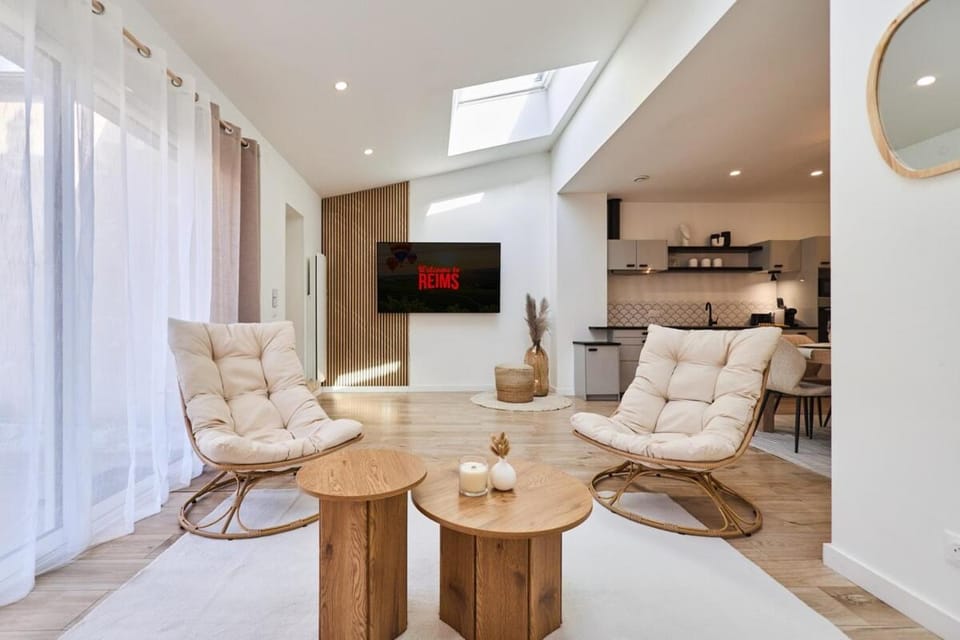 Le Cliquot - Maison - Spa - Jardin - Parking Gratuit Villa in Reims