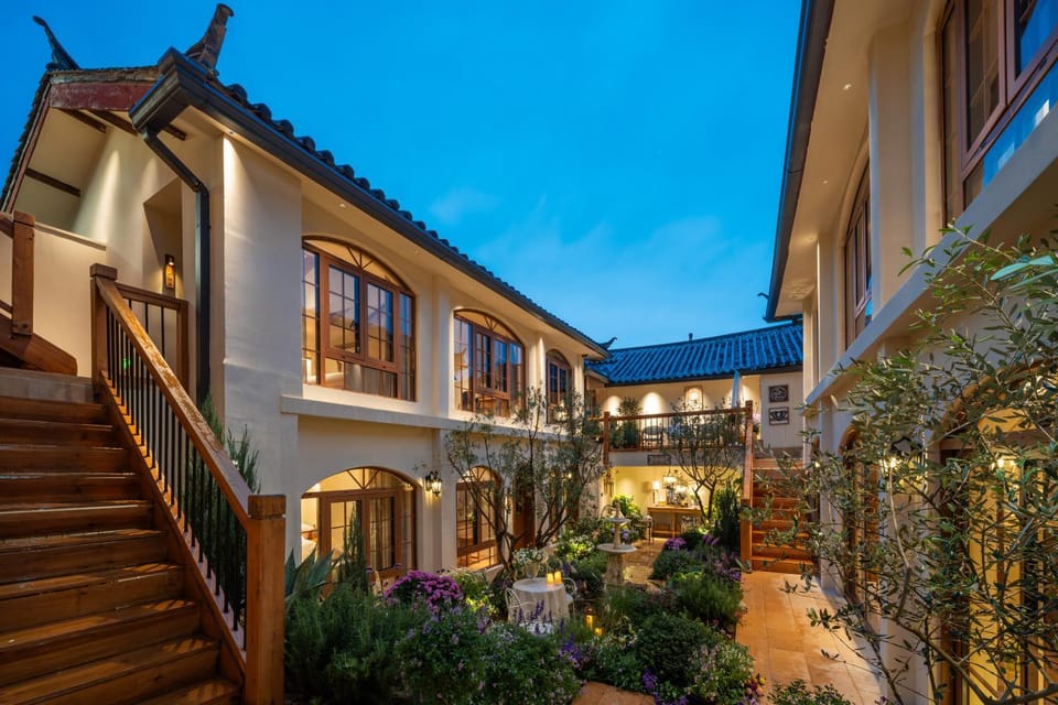 Property building, Garden, Garden view