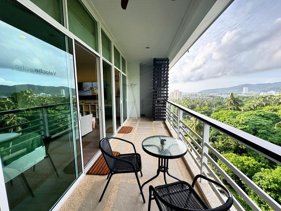 Natural landscape, Balcony/Terrace, Mountain view