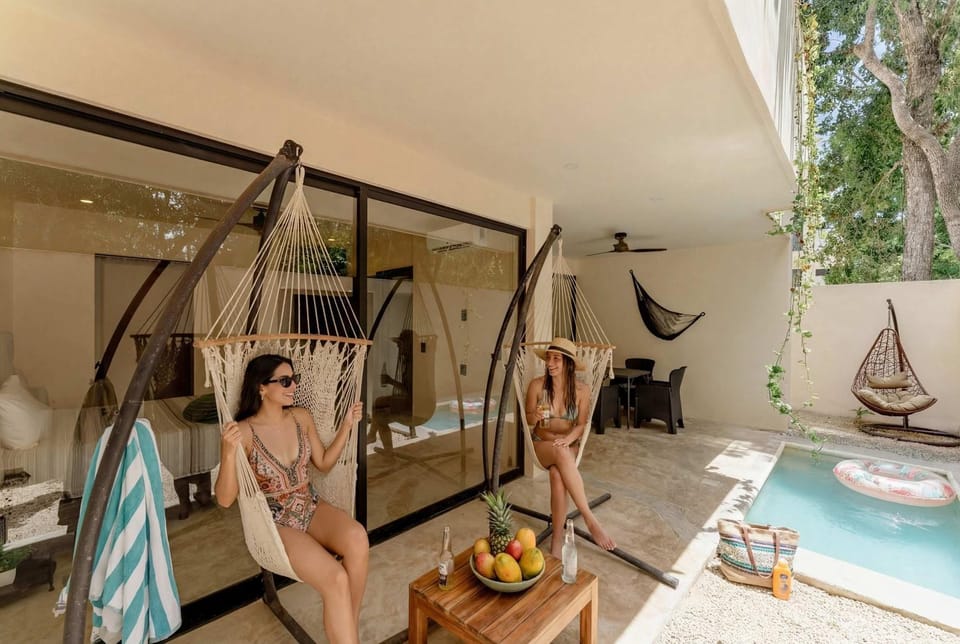 Talulah Living 3BR Apt - Private & Shared Pool Apartment in State of Quintana Roo