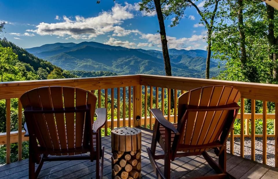Balcony/Terrace, Seating area, Mountain view