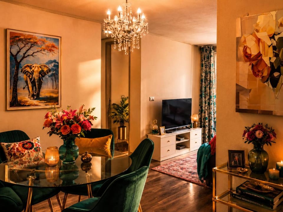 Communal lounge/ TV room, TV and multimedia, Living room, Dining area