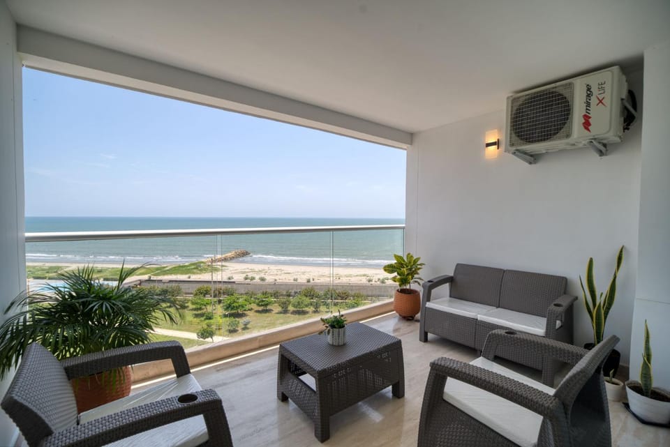 Balcony/Terrace, Seating area, Sea view