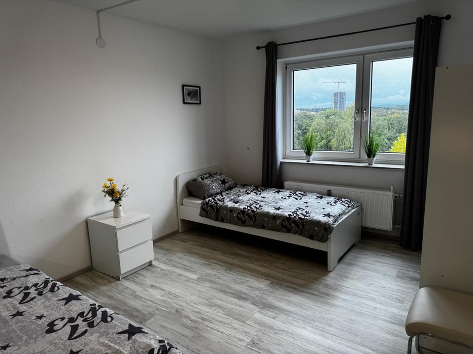 Photo of the whole room, Bedroom