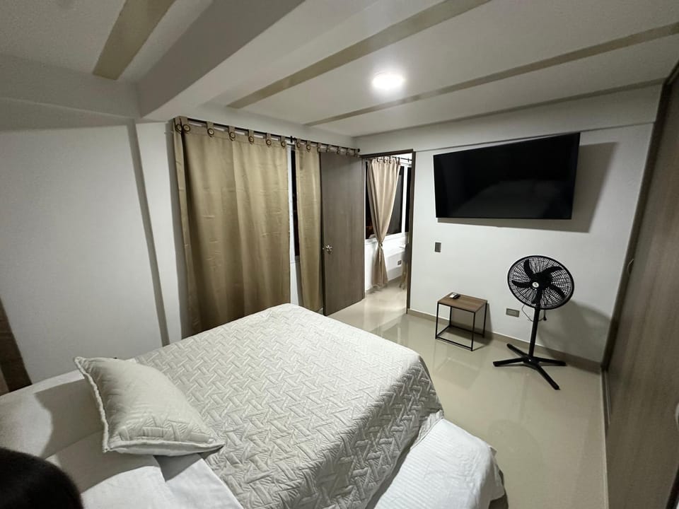Duplex Apartment 3P-Terrace-5 People Apartment in Cali