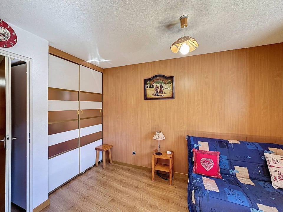 Appartement 31m², 4 pers., balcon ensoleillé, proche pistes - FR-1-178-407 Apartment in Les Allues