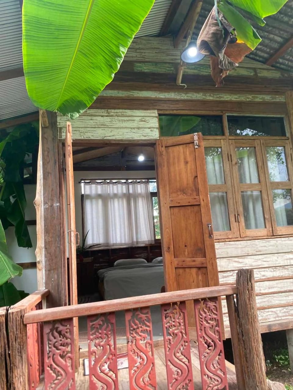 Banana garden House in Thailand