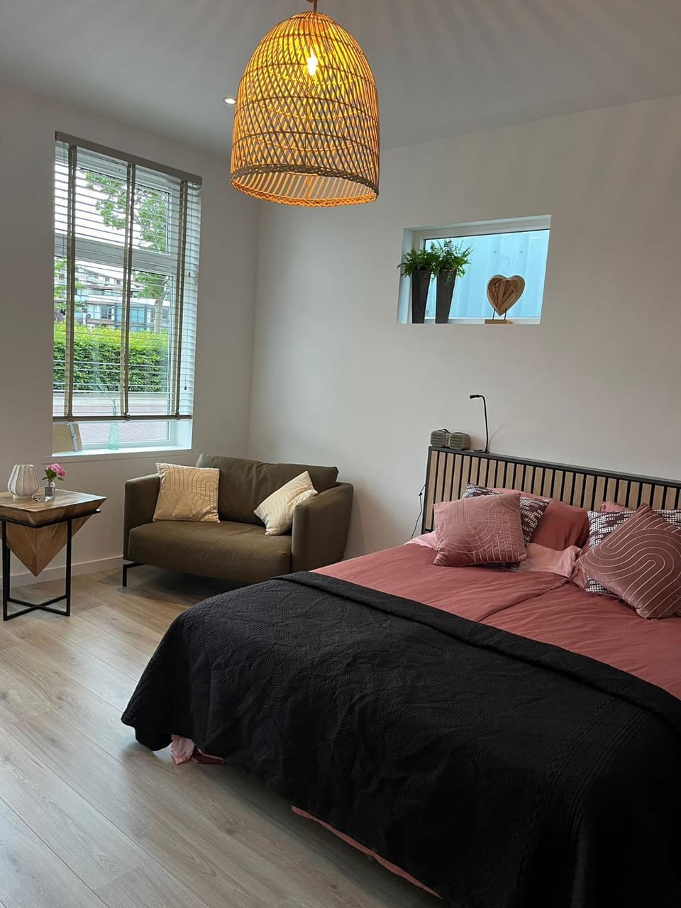 Seating area, Bedroom