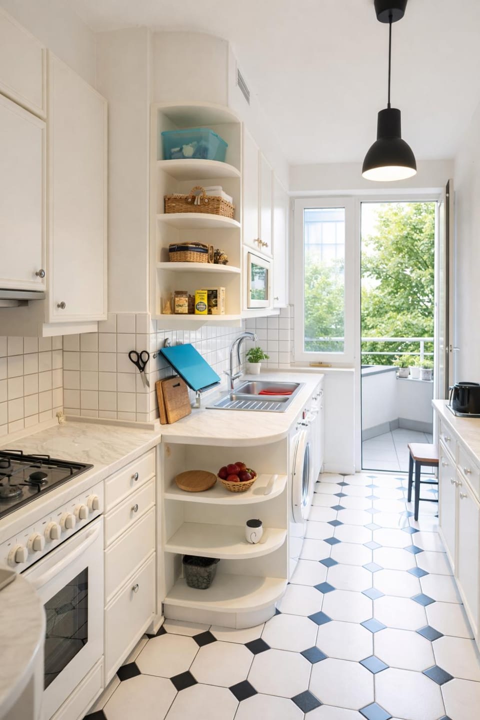 Kitchen or kitchenette, kitchen