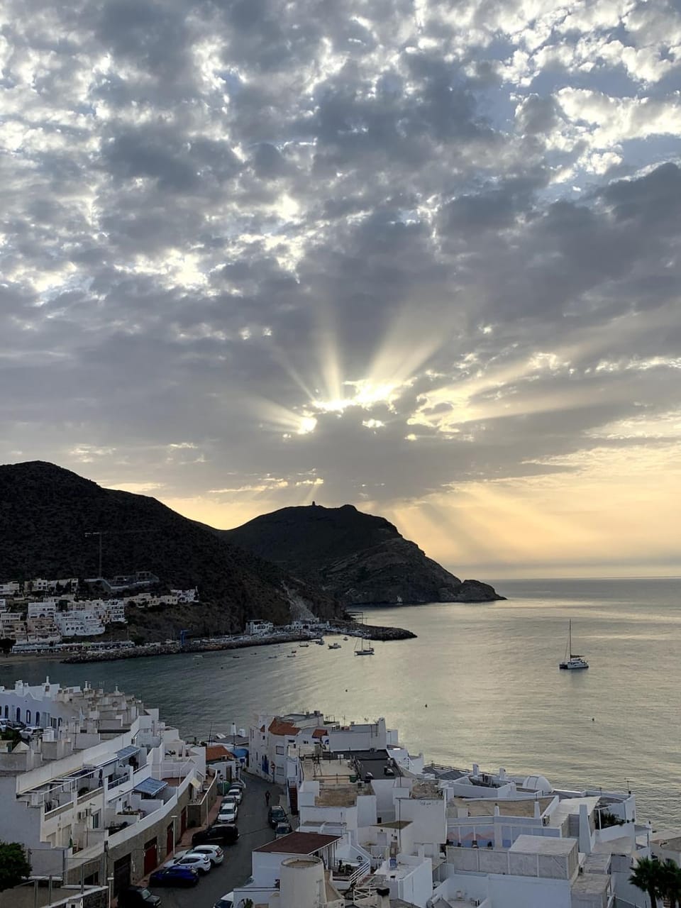 Beach, Sea view, Sunrise