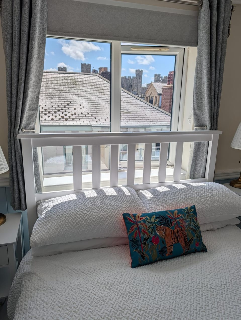 Bed, View (from property/room), Bedroom, Landmark view