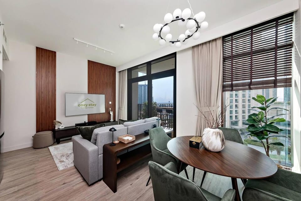 Homey 1BR apartment in Creek Harbour Apartment in Dubai