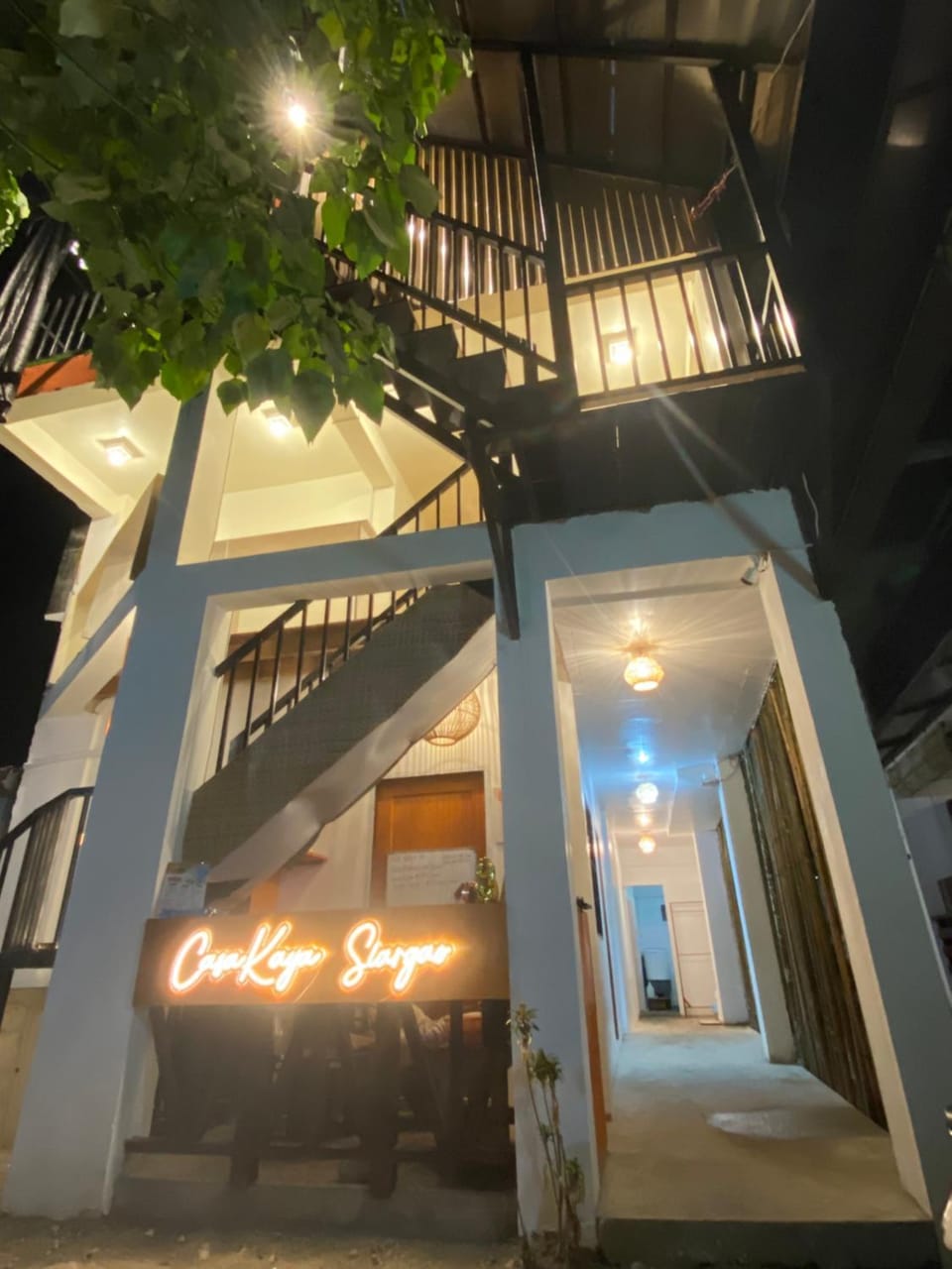 Property building, Night