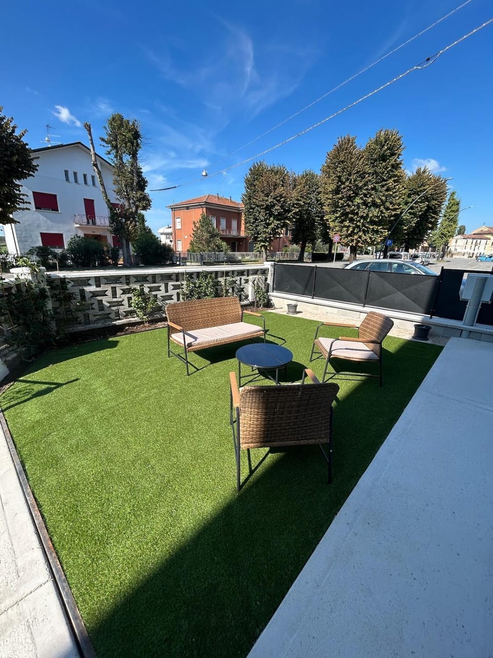 Property building, Garden